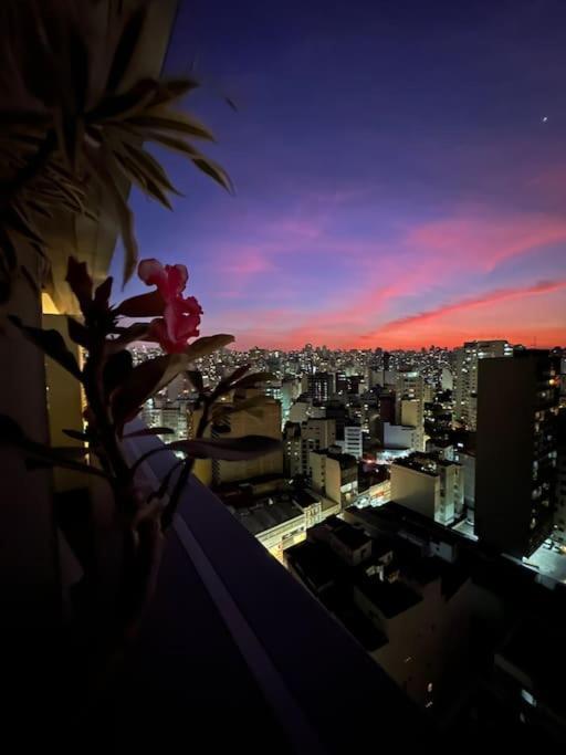 דירות סאו פאולו Studio Com Vista Incrivel 22º Andar מראה חיצוני תמונה