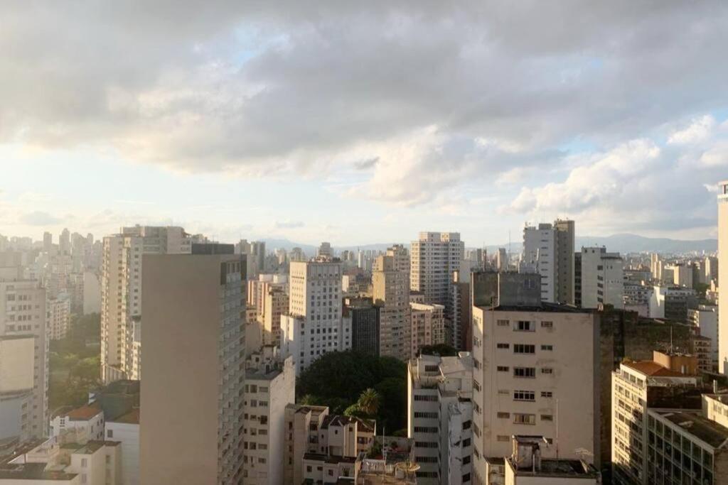 דירות סאו פאולו Studio Com Vista Incrivel 22º Andar מראה חיצוני תמונה